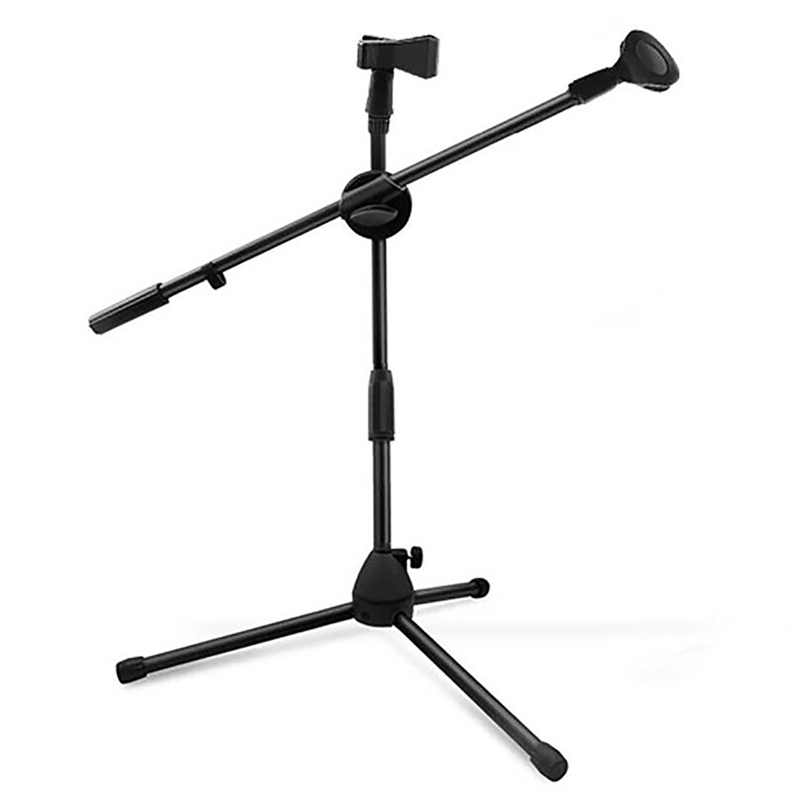 Microphone Stand Foldable Tripod Stand OnStage Stands Short Adjustable Mic Stand-image