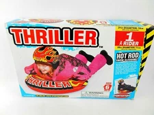 Sportstuff 28" Thriller Hot Rod Snow Tube Inflatable Toy Outdoor Winter Sports