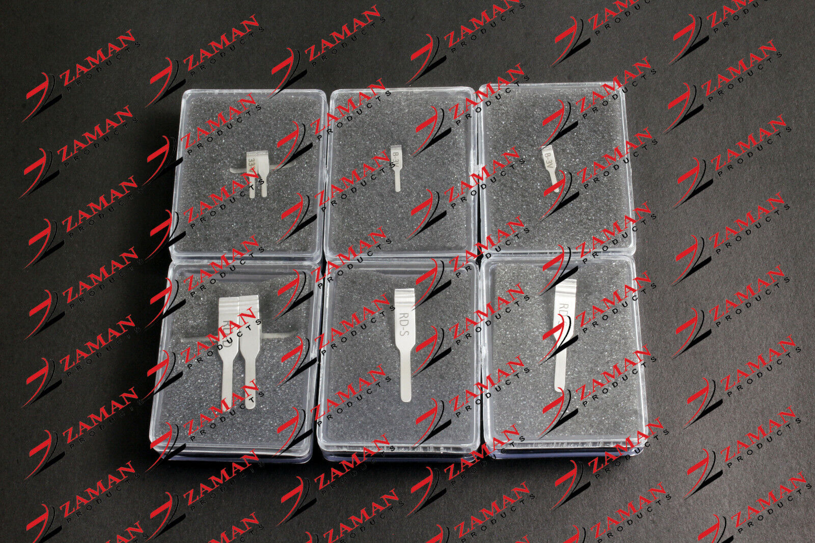 Acland Micro Vessel Clamps 6 PCs Set For plastic surgery & neurosurgery By ZP