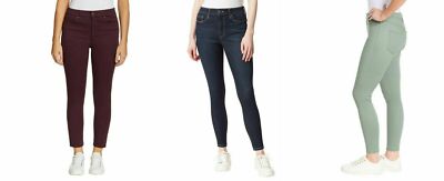 Jessica Simpson Ladies' High Rise Ankle Length Skinny Jeans  SELECT COLOR&SIZE