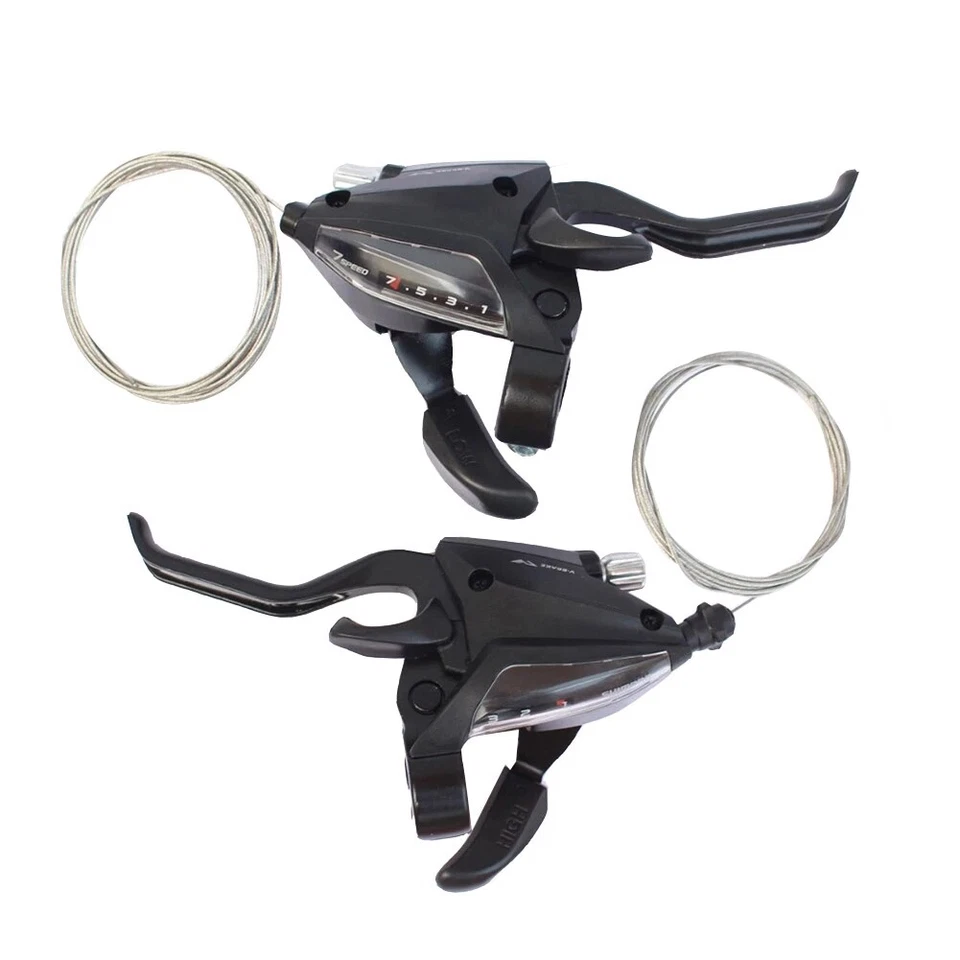 SHIMANO ST-EF500 3/7/8 Speed Bicycle Shifter Set MTB Bike Brake Lever Fit EF51 - Image 4 of 4
