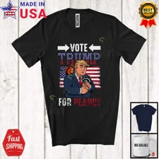 Vote T.r.u.m.p For Peanut; Election 2024 American Flag; Squirrel Patriotic Shirt