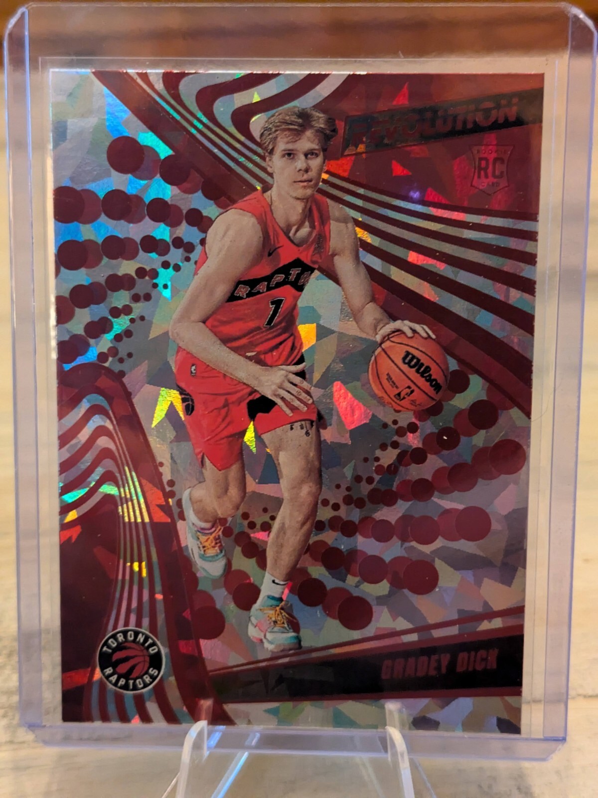 2023-24 Panini Revolution - Chinese New Year #110 Gradey Dick (RC)