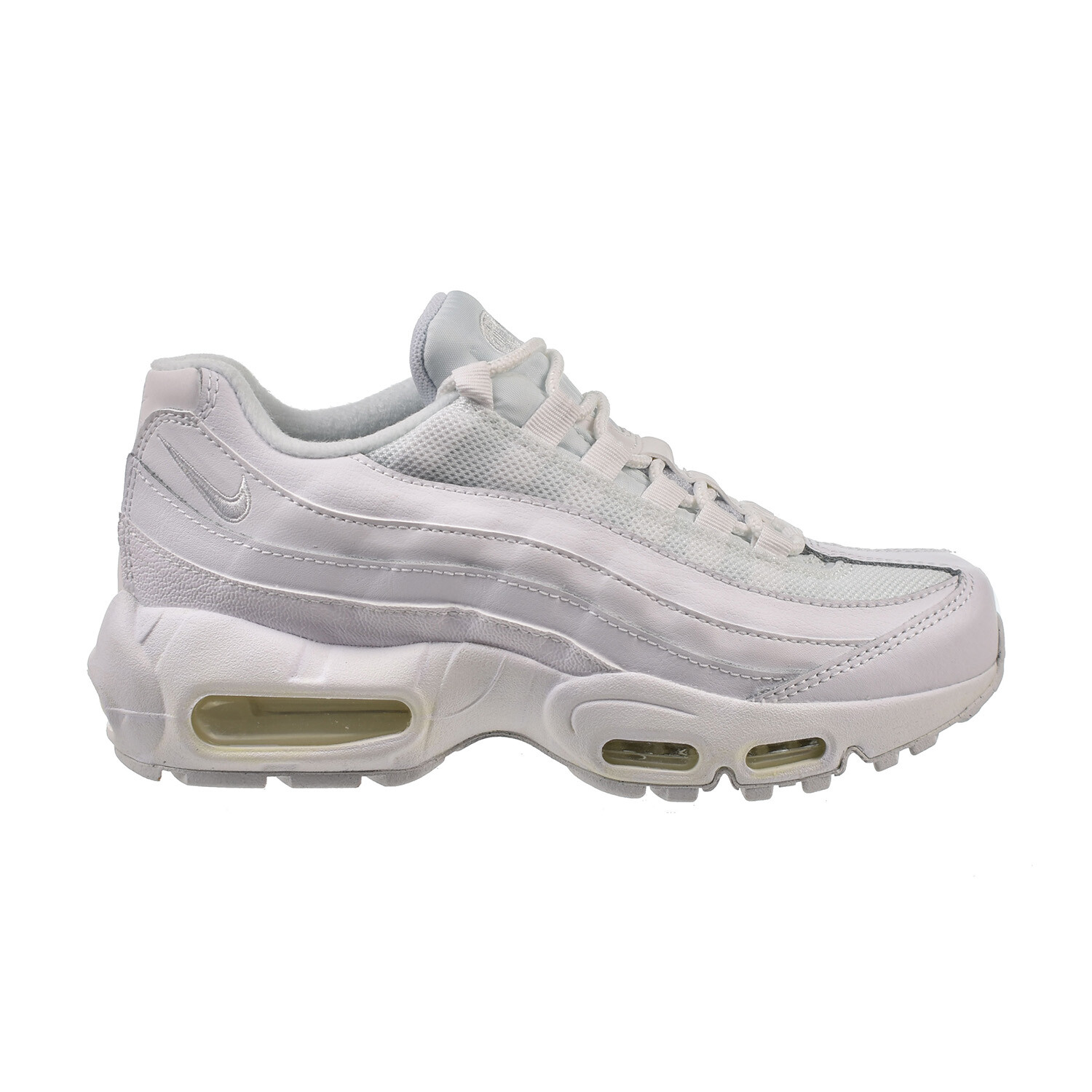 Кроссовки для больших детей Nike Air Max 95 Recraft (GS) Triple White CJ3906-100