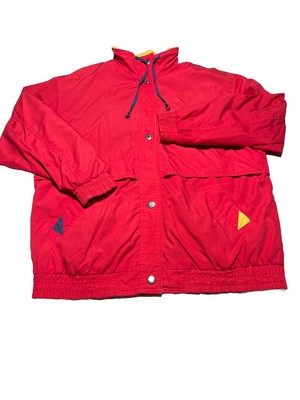 Vintage Innovations by Izzi Jacket Women s Size Medium 1980s Retro Red