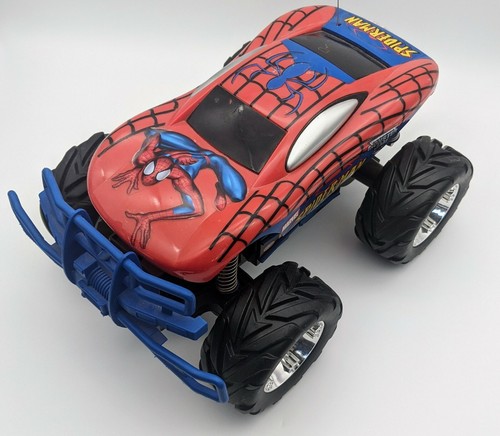 tyco spiderman rc car