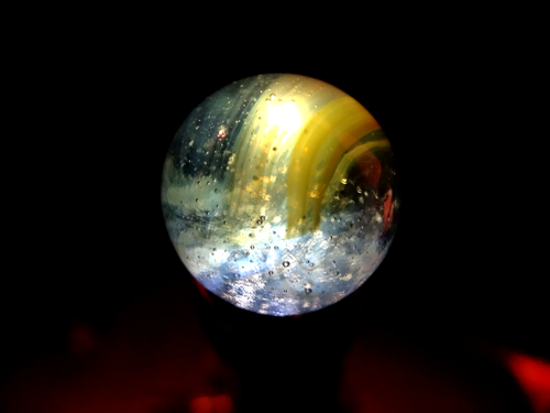Master Marble " SUNBURST W/ HOT UV 💥💥💥🟢 Stunning colors - Picture 5 of 11