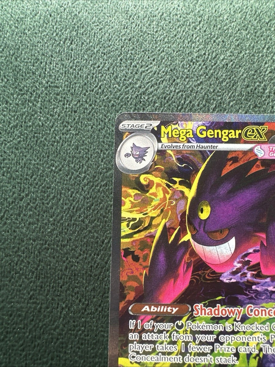 Pokemon TCG - Mega Gengar Ex 284/217 Special Illustration Rare