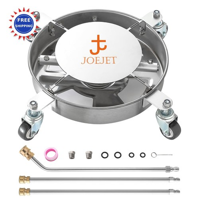 #ad Undercarriage Pressure Washer Attachment 14 Inch JOEJET Cleaner Wheels Power $139.99