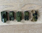 Lot of 5 Vintage 70s Lesney Matchbox Rolamatics Army Toys Field Gun Tank Jeeps