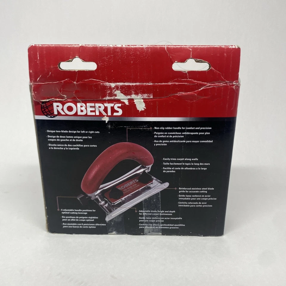 Recortadora de alfombras convencional Roberts 10-616-2A embalaje nuevo/dañado Foto 2 de 4