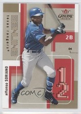 2004 Fleer Genuine Insider Alfonso Soriano #56 0q3