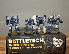 Battletech Inner Sphere Direct Fire Lance - 4 Painted Mechs – Catalyst