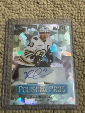 2023-24 Upper Deck Allure Polished Pros Autograph #PP-25 Brad Marchand