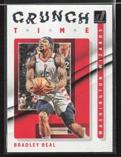 Bradley Beal 2021-22 Donruss #11 Crunch Time Washington Wizards