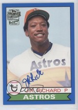 2016 Archives Fan Favorites 1979 Design Blue Border 123/199 JR Richard Auto 03cz