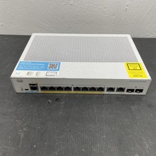 Cisco CBS350-8FP-E-2G 8-Port 10/100/1000 PoE+...