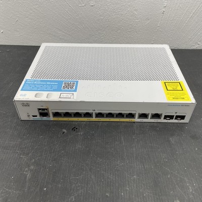 Cisco CBS350-8FP-E-2G 8-Port 10/100/1000 PoE+ switch, Ohne Netzteil (G7-12#d)