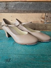 So Danca Character Tap Shoes-Size 10 Tan Color