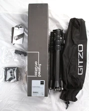 [NEW] Gitzo GT1555T-GH1382TQD Traveler Carbon Fiber Tripod  w/Center Ball Head
