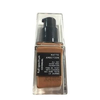 COVERGIRL Womens Foundation Full Spectrum Matte Ambition All-Day DEEP COOL 1 New