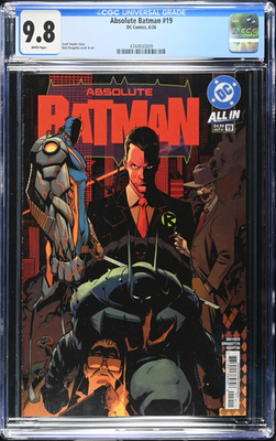 #ad Absolute Batman #19 Cover A 1st Print CGC 9.8 Nick Dragotta Cover DC Comics $65.00