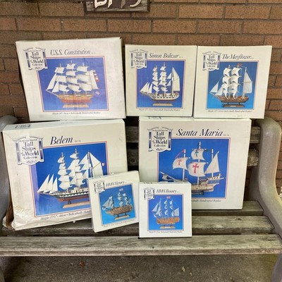 7 Heritage Mint, Ltd. ''Tall Ships of the World'' Collection - Never Displayed