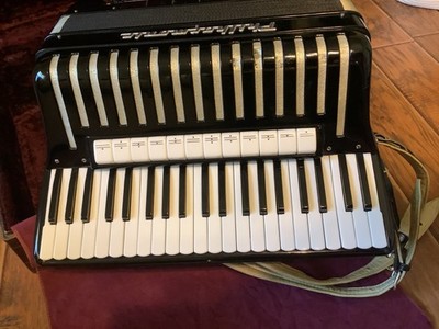 Vintage Italian Philharmonic Brand Piano Accordion | eBay
