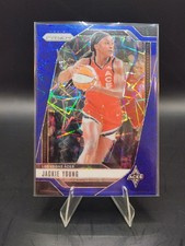 2024 Panini Prizm WNBA - Jackie Young #1 - Blue Velocity Prizm - Aces