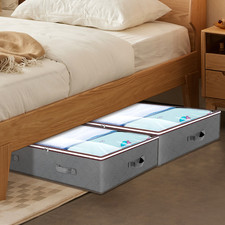 2/4X Unterbett Kommode Aufbewahrung Unterbettbox Unterbettkommode Unterbett Box