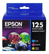 Epson 125 - Cyan, Magenta, Yellow Combo Ink Cartridge