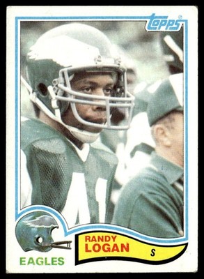 1982 Topps Randy Logan Philadelphia Eagles #451