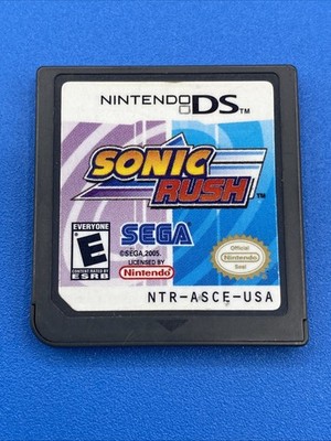 Sonic Rush (Nintendo DS, 2005) (Tested)