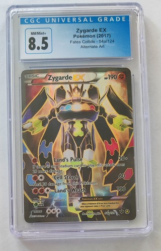 Zygarde-EX graded CGC 8.5 for sale on eBay