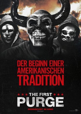 Filmposter - The First Purge- A0(85cmx120cm) - Original - gerollt - Teaser