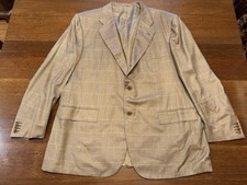 Damaged Kiton Cashmere Blazer Size 58 With Holes In Fabric