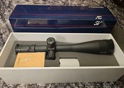 SIGHTRON SV SERIES SVSSED 10-50X60 34MM MATTE BLK RIFLE SCOPE TARGET TAC TURRET