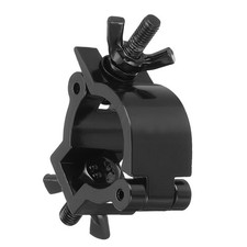 Light Truss Clamps, Lighting Pipe O Clamp for 0.91-1.02" 10lb Single, Black 1Pcs