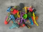 TMNT Teenage Mutant Ninja Turtles Vintage Lot Of 50 Accessories Weapons!