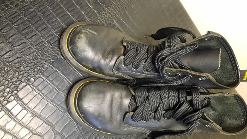Dr. Martens 11821 Damengröße 8L – US schwarz mattes Leder Kampfstiefel - Bild 3 von 11