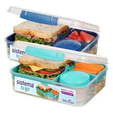 Sistema Bento Box LUNCH | Schulbrotdosen 2 x ...