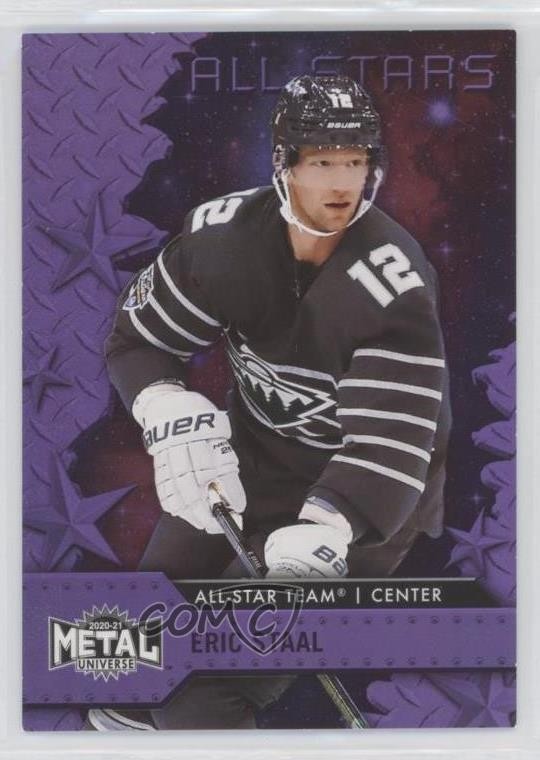 2020 Skybox Metal Universe All-Stars Purple Spectrum /199 Eric Staal #191 09wp