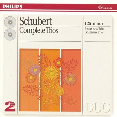 Franz Schubert - Beaux Arts Trio, Grumiaux Trio - Complete Trios (2xCD, Comp, RE