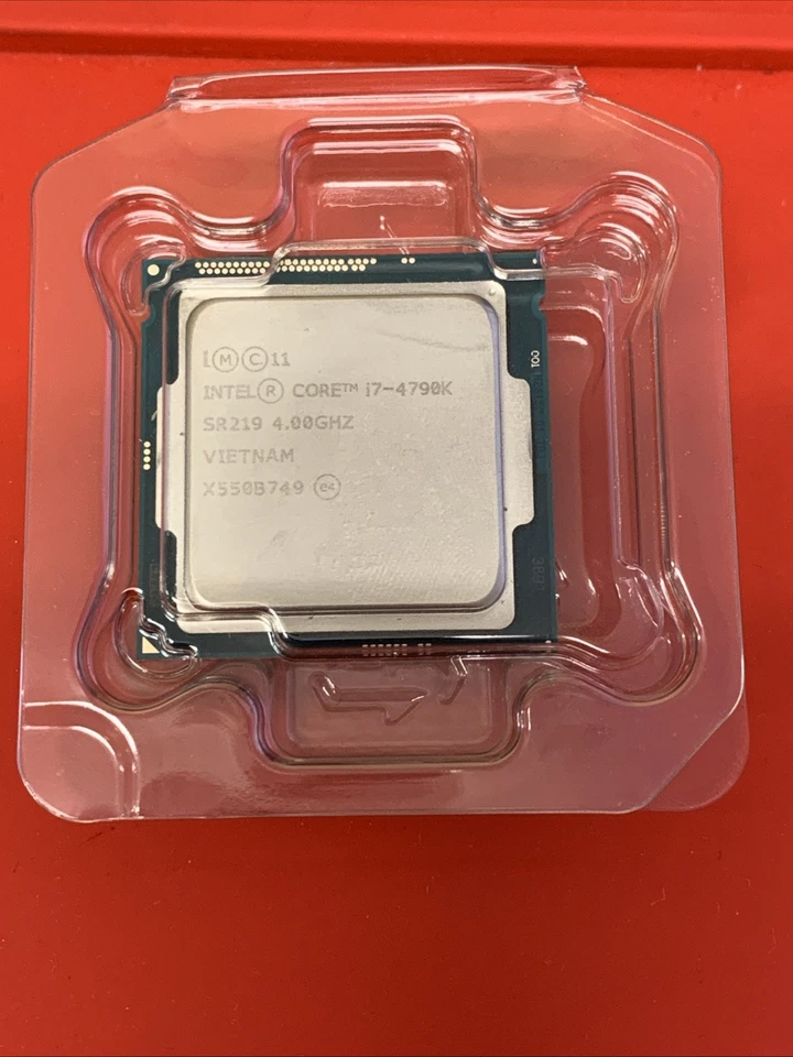 Procesador Intel Core i7-4790K 4,0 GHz Devil's Canyon cuatro núcleos LGA 1150 SR219 Foto 3 de 3