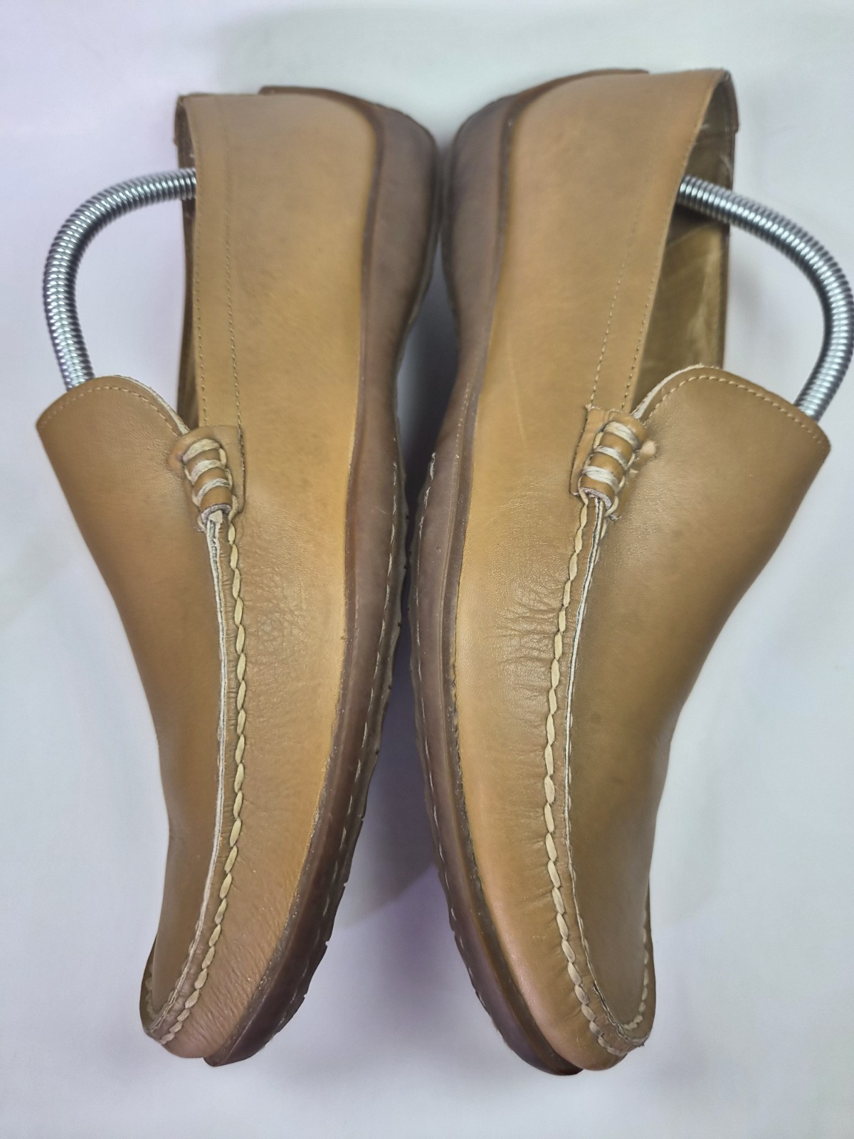 Coach Corwin Men’s Leather Shoes Size 10.5 Brown Slip-On Made in Italy thumbnail 3