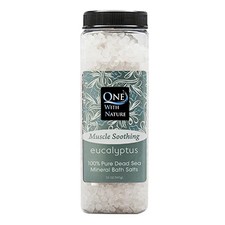 Bath Salts Eucalyptus 32 oz by One with Nature