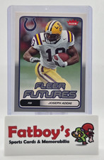 2006 Fleer Vernon Joseph Addai Fleer Futures Rookie Card. rookie card picture
