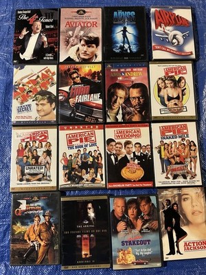#11 80's 90' Action Comedy YOU PICK CHOOSE $5 Total Shipping Drop Down  Menu Bar