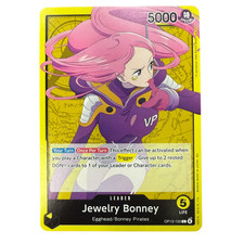 Jewelry Bonney OP13-100 Carrying On His Will - One Piece Team Card TCG