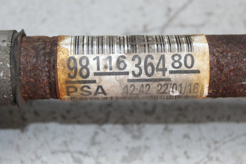 Aandrijvingsas Stuuras rechts vooraan 9811636480 Citroen C4 II NC 1.2 THP Bj.16 - Afbeelding 5 van 7